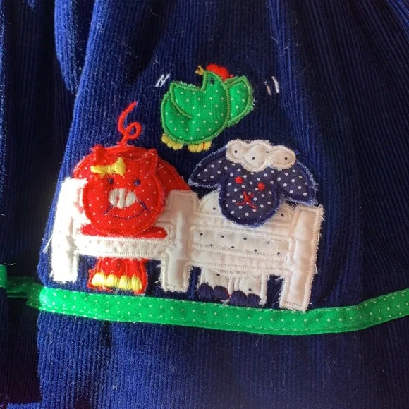 Vintage Corduroy Baby Girl’s Dress - Picture 9 of 13